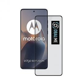 Juodas apsauginis ekrano stikliukas Motorola Edge 60/60 Pro/60 Fusion "OBAL:ME 5D Glass Screen Protector"
