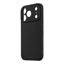 Juodas dėklas Apple iPhone 17 Pro "OBAL:ME Matte TPU"