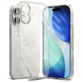 Skaidrus blizgantis dėklas Apple Iphone 17 "Ringke Air"