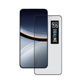 Juodas apsauginis ekrano stikliukas Xiaomi Poco F7 "OBAL:ME 5D Glass Screen Protector"