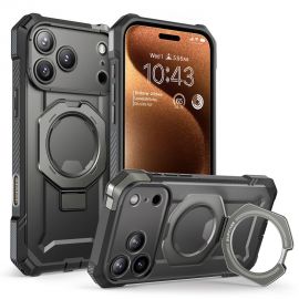 Pilkas dėklas Apple Iphone 17 Pro Max "Supcase UB Grip Mag Magsafe"