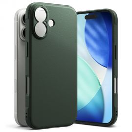 Tamsiai žalias dėklas Apple Iphone 17 "Ringke Onyx"