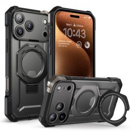 Juodas dėklas Apple Iphone 17 Pro "Supcase UB Grip Mag Magsafe"
