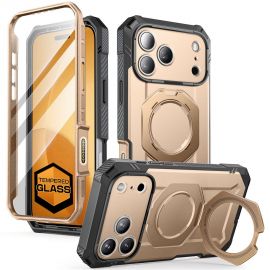 Auksinis dėklas Apple Iphone 17 Pro "Supcase UB Grip Pro Mag Magsafe"