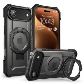 Juodas dėklas Apple Iphone Air "Supcase UB Grip Mag Magsafe"