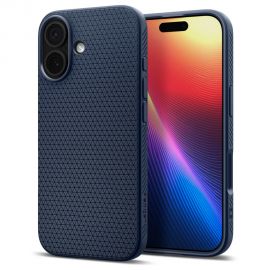 Tamsiai mėlynas dėklas Apple Iphone 17 "Spigen Liquid Air"