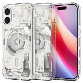 Titano spalvos zero one dėklas Apple Iphone 17 "Spigen Ultra Hybrid Mag Magsafe"