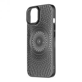 Juodas dėklas Apple iPhone 15 "OBAL:ME MagNetix Float"