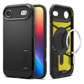 Juodas dėklas Apple Iphone Air "Spigen Tough Armor T Magsafe"