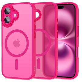 Rožinis dėklas Apple Iphone 16 "Tech-Protect Magmat Magsafe"