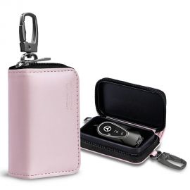 Rausvas dėklas signalo blokavimui "TECH-PROTECT KLR300 POUCH KEYLESS RFID SIGNAL BLOCKER"