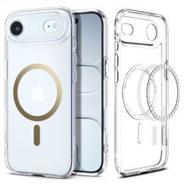 Skaidrus-auksinis dėklas Apple Iphone Air "Spigen Ultra Hybrid Mag Magsafe"