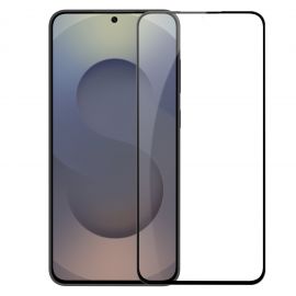 Juodas apsauginis grūdintas stiklas Nillkin Tempered Glass 2.5D CP+ PRO telefonui Samsung Galaxy S25 FE