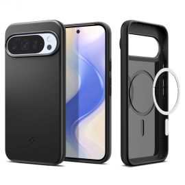 Juodas dėklas Google Pixel 10 Pro XL "Spigen Thin Fit Mag Magsafe"