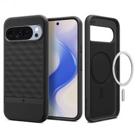 Juodas matinis dėklas Google Pixel 10 Pro XL "Ceseology Parallax MagSafe"