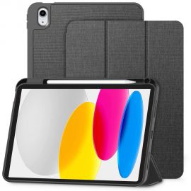 Pilkas atverčiamas dėklas Apple Ipad 10.9” 10 / 2022 / 11” 11 / 2025 "TECH-PROTECT SC PEN CANVAS"