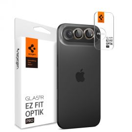 Auksinis apsauginis stiklas galiniai kamerai Apple Iphone Air "Spigen Optik Ez Fit 2-Pack"