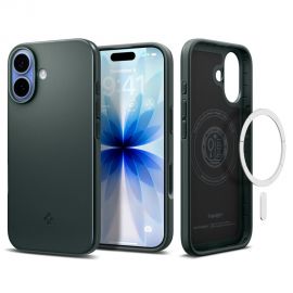 Žalias dėklas Apple Iphone 17 "Spigen Thin Fit Mag Magsafe"