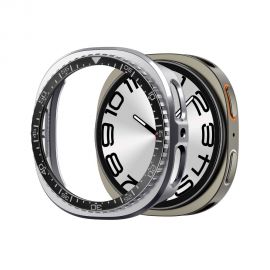 Juodas dėklas Samsung Galaxy Watch 8 (44 MM) "SPIGEN BEZEL TUNE PRO DIVER"