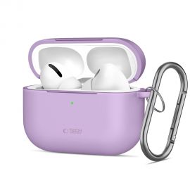 Levandų dėklas Apple Airpods Pro 3 "Tech-Protect Silicone Hook"