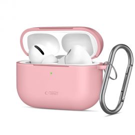 Rožinis dėklas Apple Airpods Pro 3 "Tech-Protect Silicone Hook"