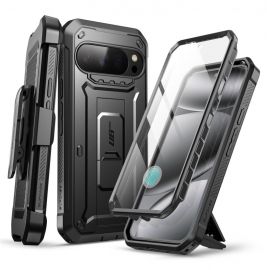 Juodas dėklas Google Pixel 10 Pro XL "Supcase Unicorn Beetle Pro"