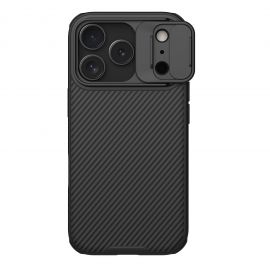 Juodas dėklas Nillkin CamShield PRO Magnetic telefonui Apple iPhone 17 Pro
