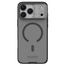 Juodas-skaidrus dėklas Nillkin CamShield PRO Magnetic telefonui Apple iPhone 17 Pro Max