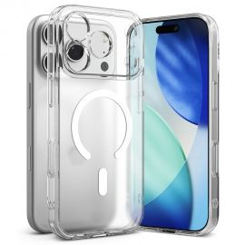 Skaidrus matinis dėklas Apple Iphone 17 Pro Max "Ringke Fusion Magnetic Magsafe"