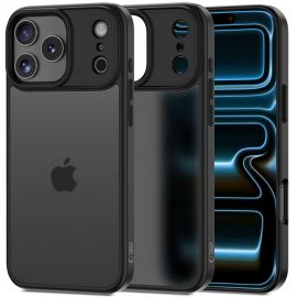 Juodas matinis dėklas Apple Iphone 17 Pro Max "Tech-Protect Magmat"