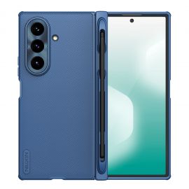 Mėlynas dėklas Samsung Galaxy Z Fold 7 "Nillkin Super Frosted FOLD Magnetic Pen Slot"