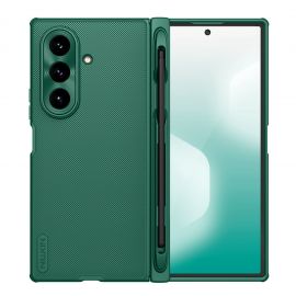 Tamsiai žalias dėklas Samsung Galaxy Z Fold 7 "Nillkin Super Frosted FOLD Magnetic Pen Slot"