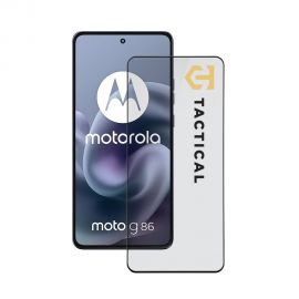 Juodas apsauginis ekrano stikliukas Motorola G86 "Tactical Glass Shield 5D"