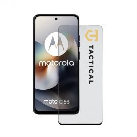 Juodas apsauginis ekrano stikliukas Motorola G56 "Tactical Glass Shield 5D"