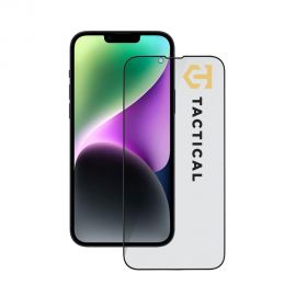 Juodas apsauginis ekrano stikliuklas Apple iPhone 13 Pro Max / 14 Plus "Tactical Glass Shield Privacy Stealth 5D"