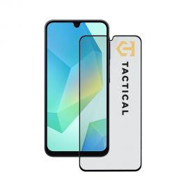 Juodas apsauginis ekrano stikliuklas Samsung Galaxy A16 4G / 5G / A26 5G "Tactical Glass Shield Privacy Stealth 5D"