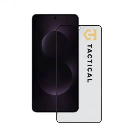 Juodas apsauginis ekrano stikliuklas Samsung Galaxy S25 Edge "Tactical Glass Shield Privacy Stealth 5D"