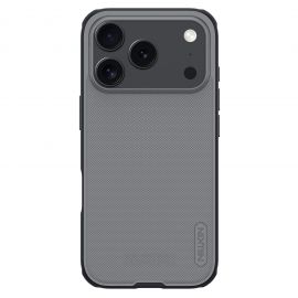 Juodas-skaidrus plastikinis dėklas Apple iPhone 17 Pro "Nillkin Frosted Shield"