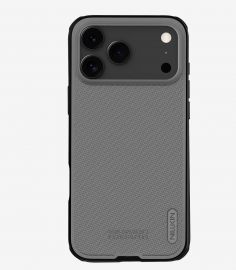 Skaidrus-juodas plastikinis dėklas  Apple iPhone 17 Pro Max "Nillkin Frosted Shield"