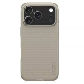 Auksinis plastikinis dėklas Apple iPhone 17 Pro Max "Nillkin Frosted Shield"