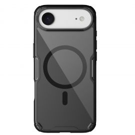 Skaidrus-juodas dėklas Nillkin Nature TPU PRO Magnetic telefonui Apple iPhone Air