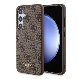 Rudas originalus dėklas Guess 4G telefonui Samsung Galaxy S24