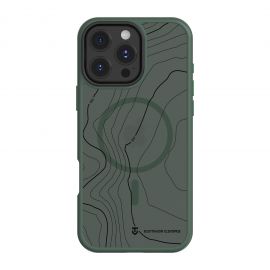 Tamsiai žalias dėklas Apple Iphone 16 Pro Max "Tactical MagForce Hyperstealth Sika"