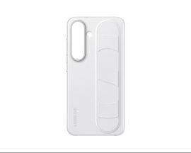 Baltas originalus dėklas EF-GS931CWE Standing Grip Cover telefonui Samsung Galaxy S25