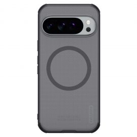 Skaidrus-juodas dėklas Nillkin Super Frosted PRO Magnetic telefonui Google Pixel 10 / 10 Pro