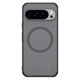 Skaidrus-juodas dėklas Nillkin Super Frosted PRO Magnetic telefonui Google Pixel 10 Pro XL
