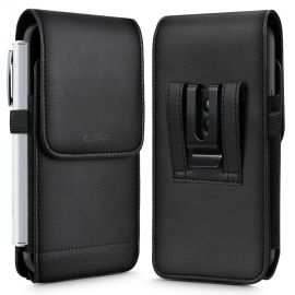 Juodas universalus telefono dėklas "TECH-PROTECT SM75 UNIVERSAL PHONE HOLSTER POUCH 5.8-6.8 INCH"