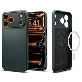 Žalias dėklas Apple Iphone 17 Pro Max "Spigen Thin Fit Mag Magsafe"