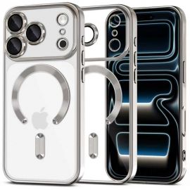 Sidabrinis dėklas Apple Iphone 17 Pro Max "Tech-Protect Magflex Magsafe"