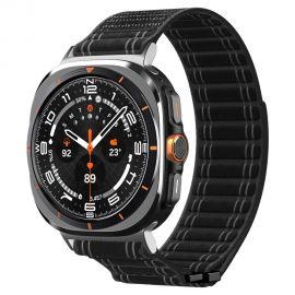Juoda apyrankė Samsung Galaxy Watch Ultra 2024 / 2025 (47MM) "SPIGEN WBF0 BAND"